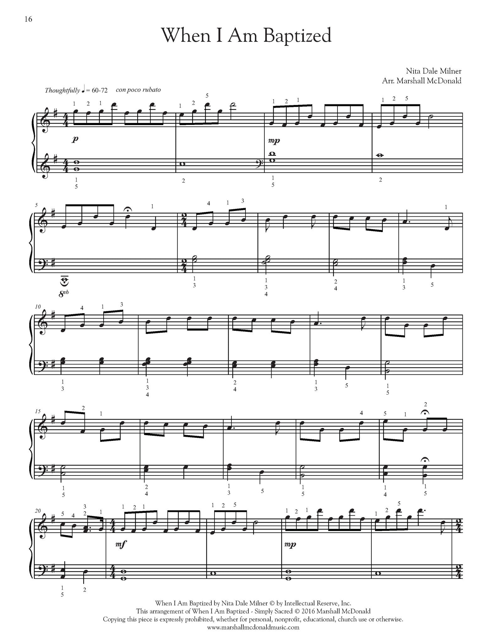 Tell Me Why Sheet music for Piano (Solo) Easy