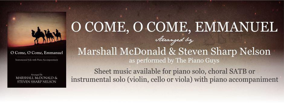 O Come, O Come, Emmanuel Sheet Music Available